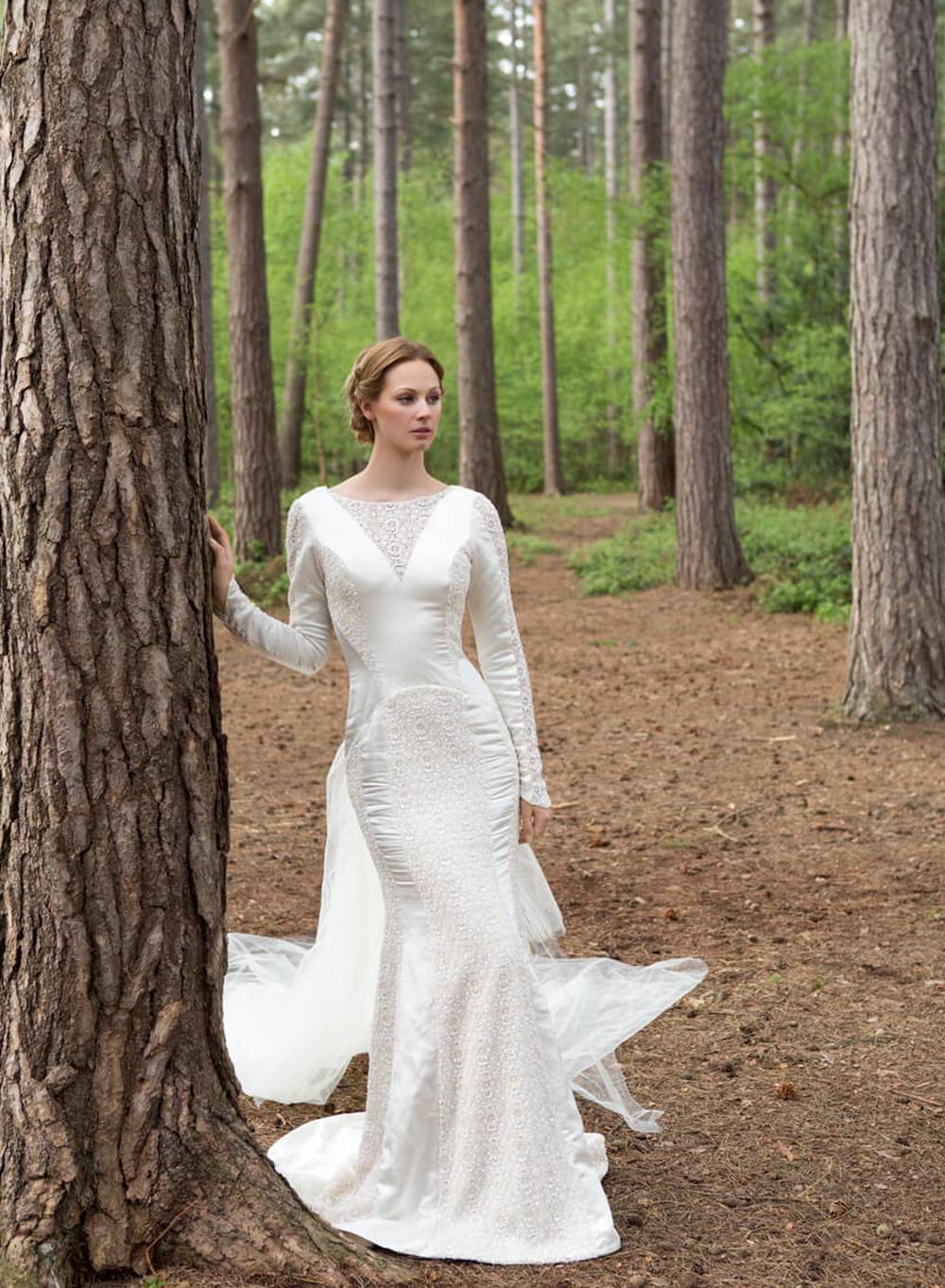 sanyukta shrestha sustainable wedding dress