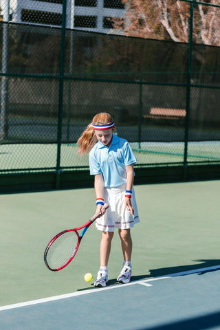 Bracelets de tennis, vêtements d'entraînement de tennis