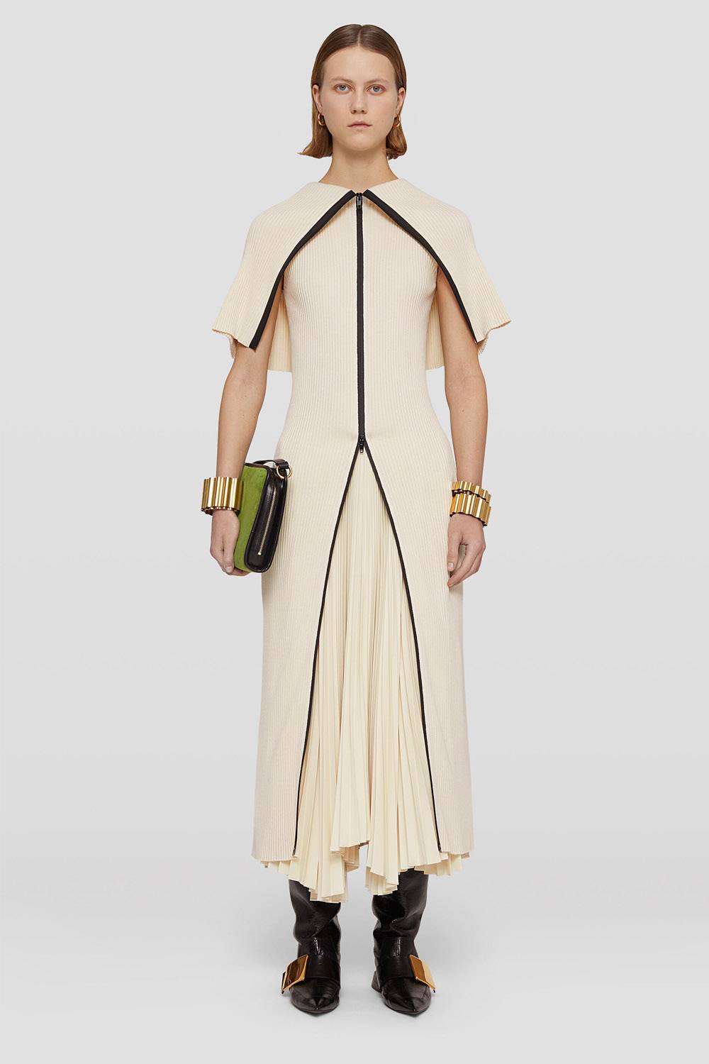 jil sander italian cotton dress