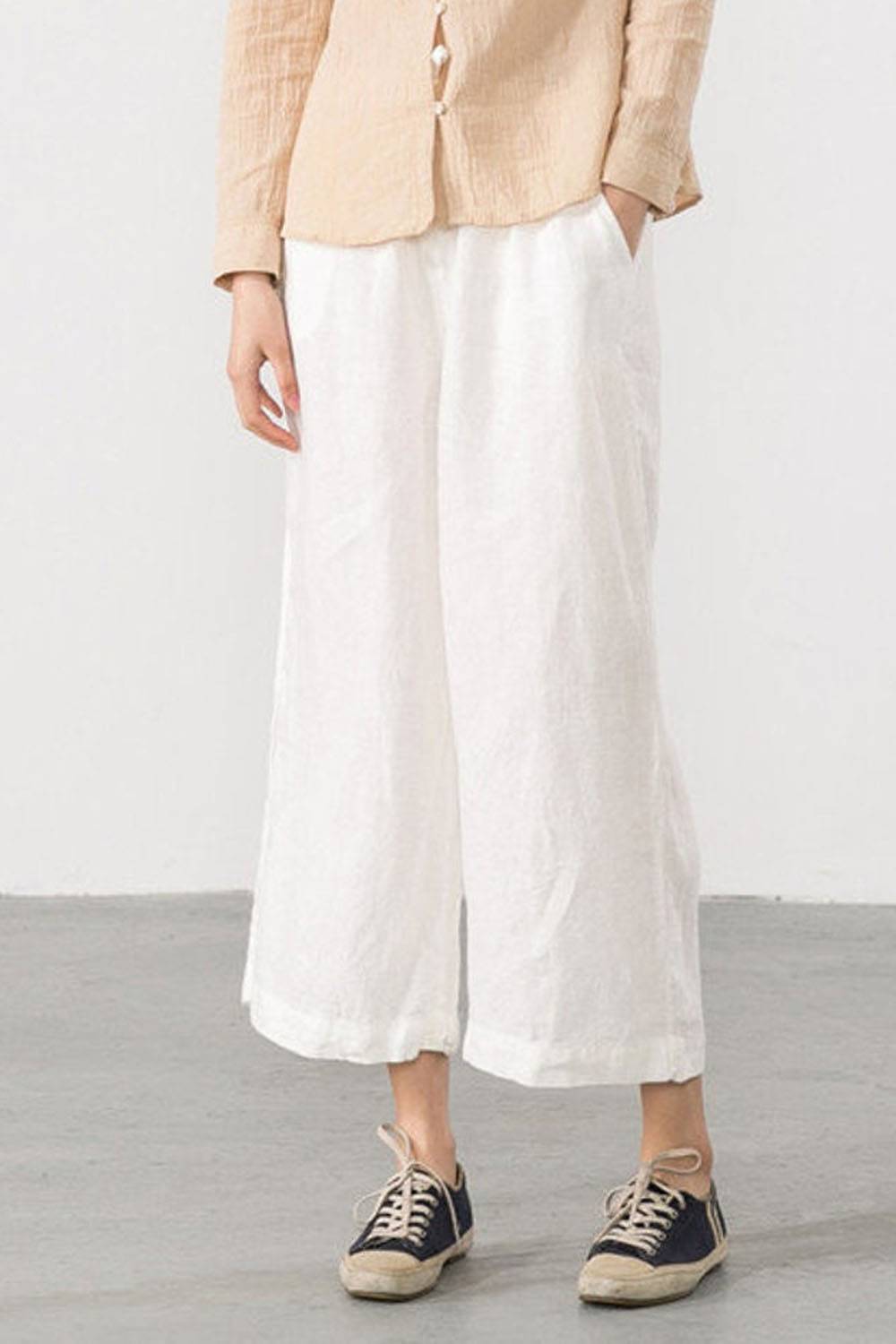 10 Best Affordable 100% Linen Yoga Pants In 2024 | Panaprium