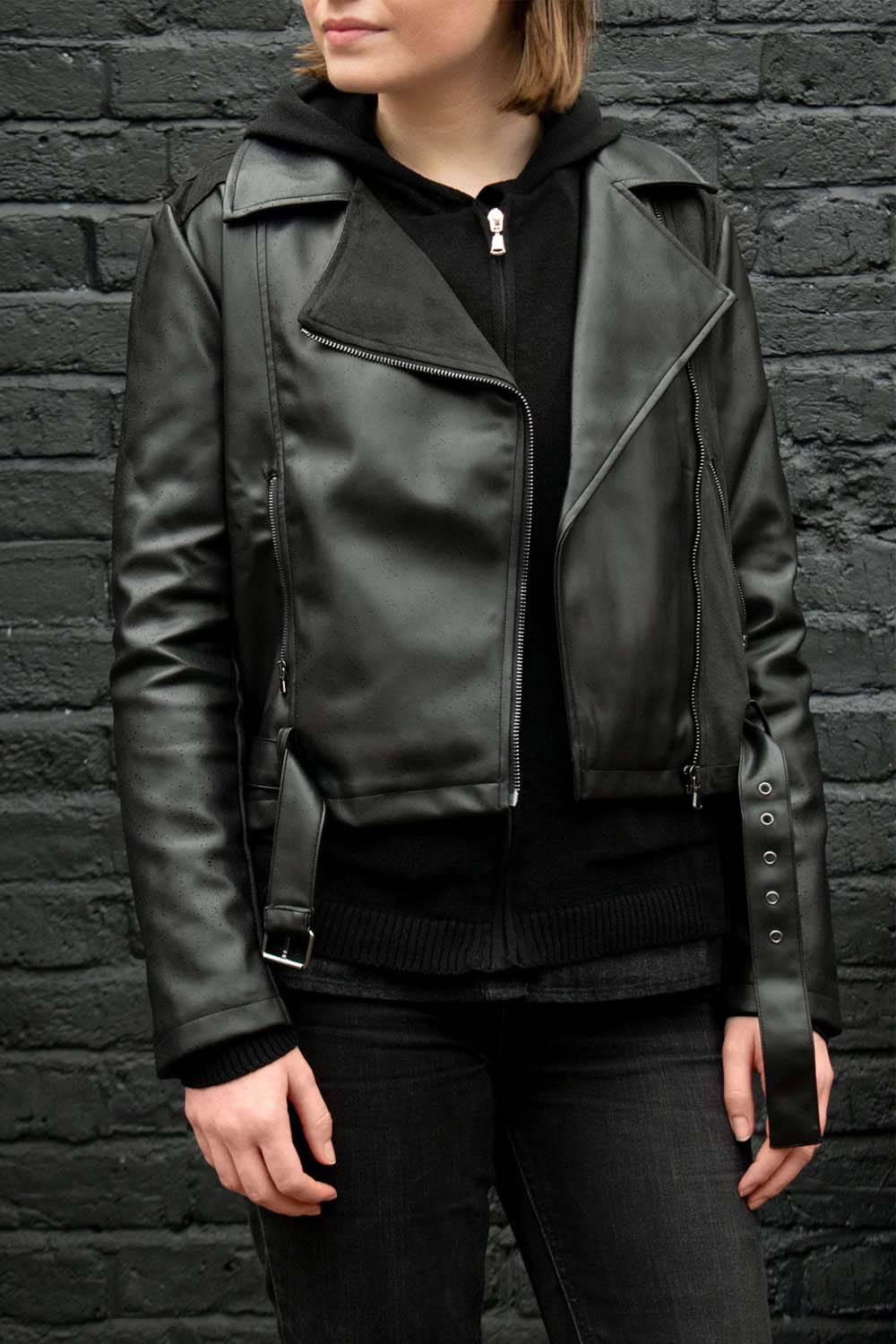 faux leather jacket wills vegan