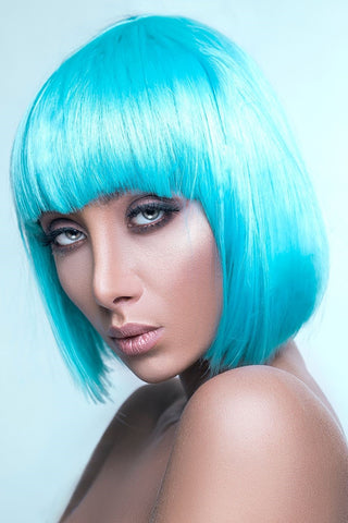 Neon-Colored Wig
