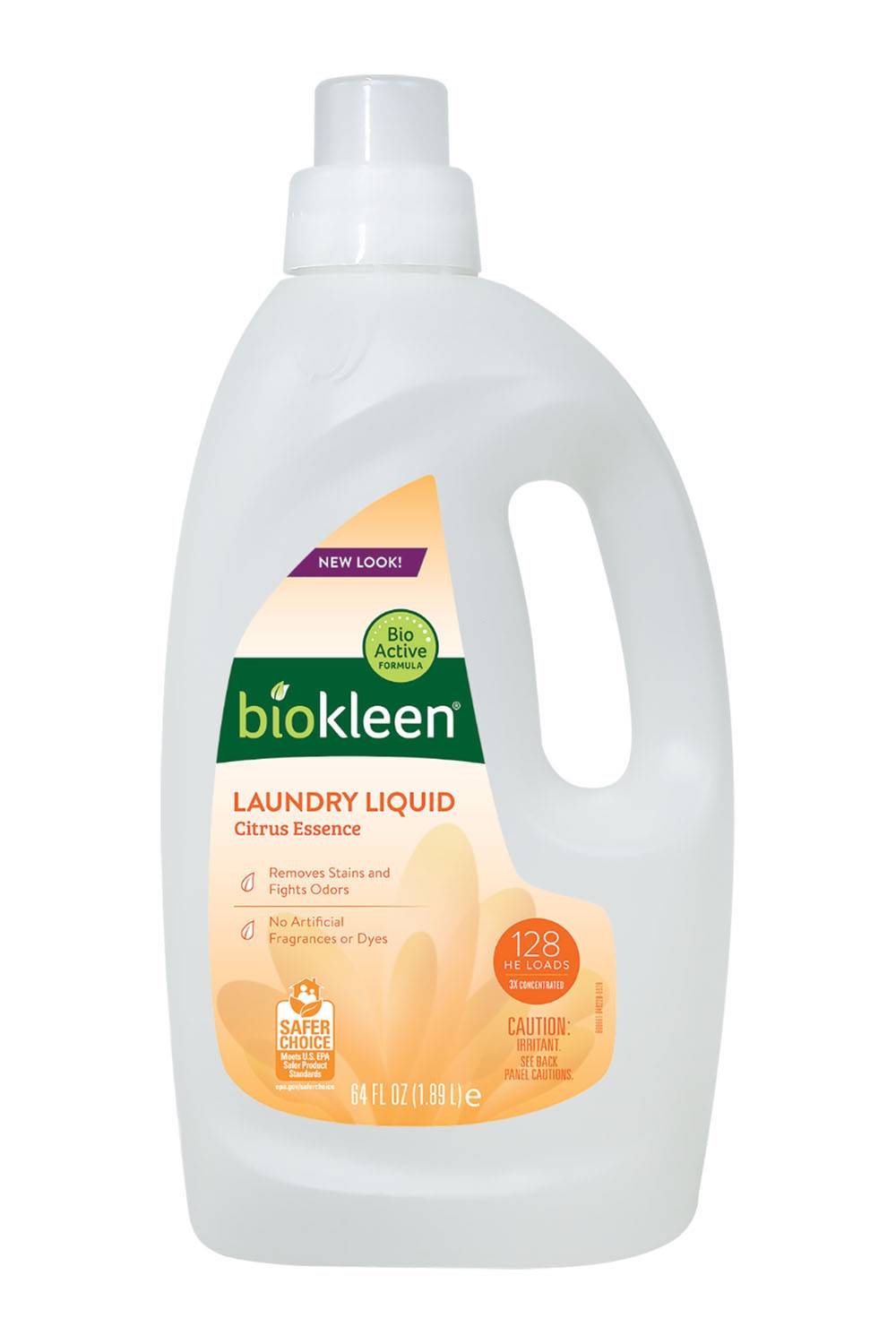 biokleen plant-based laundry detergent