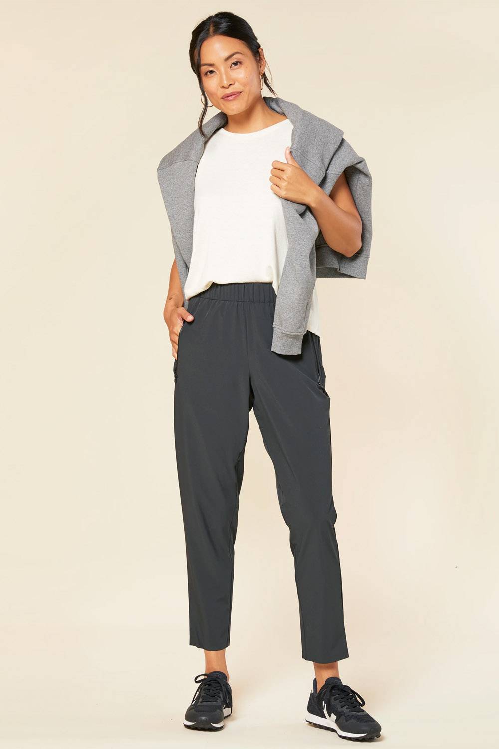 outerknown comfortable maternity trousers