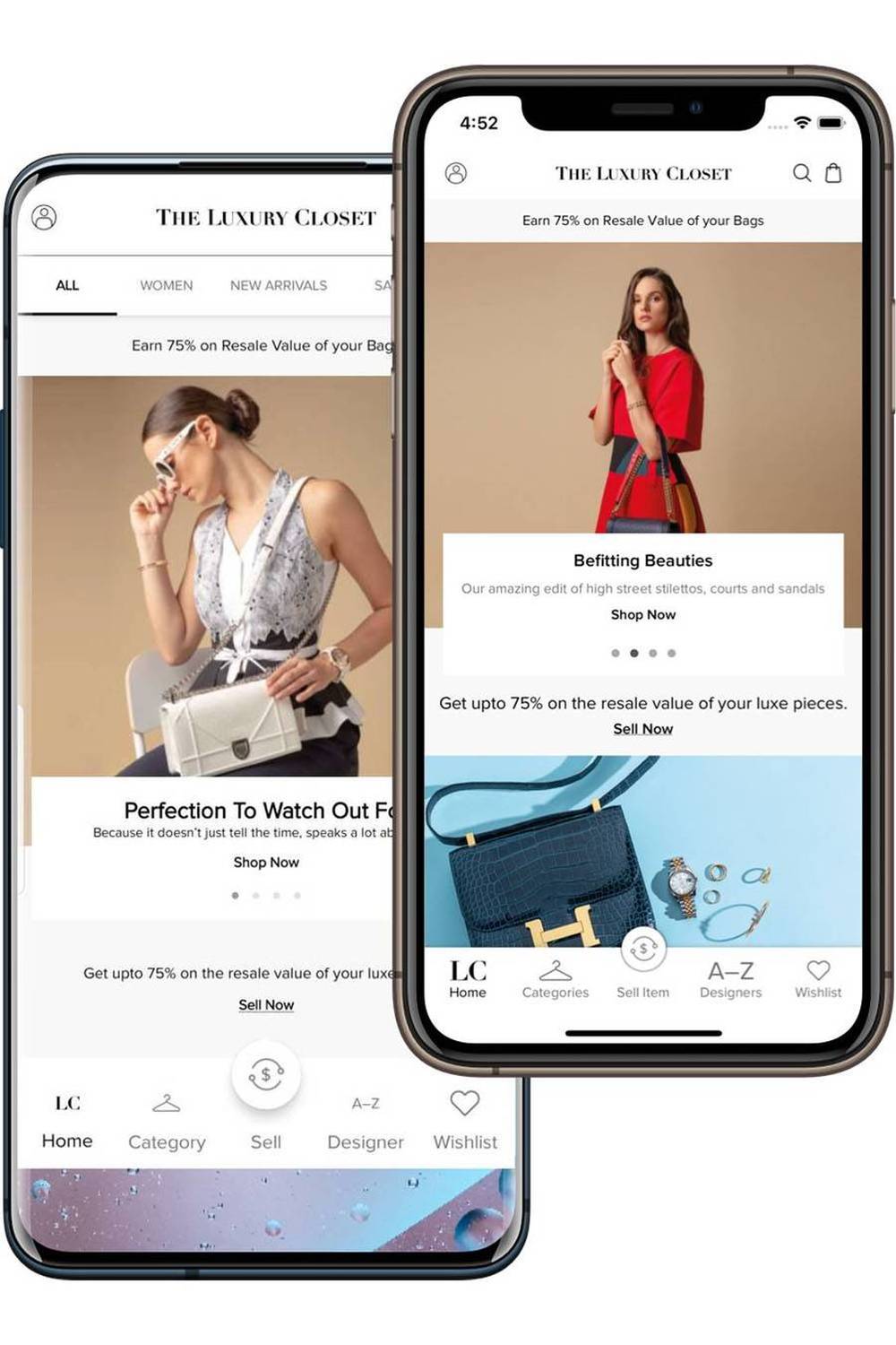 luxury closet free fashion app