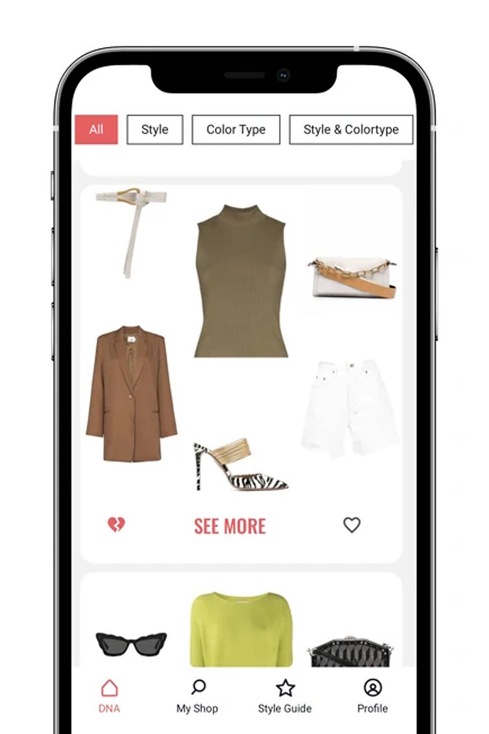 dna style personal stylist app
