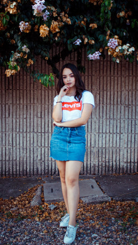 Skirt and a T-Shirt