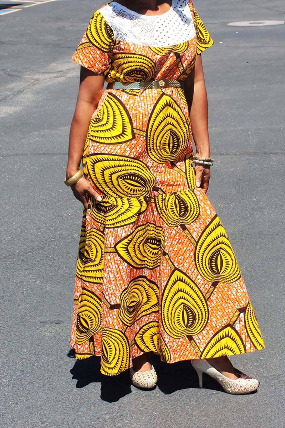 etsy kitenge maternity dress