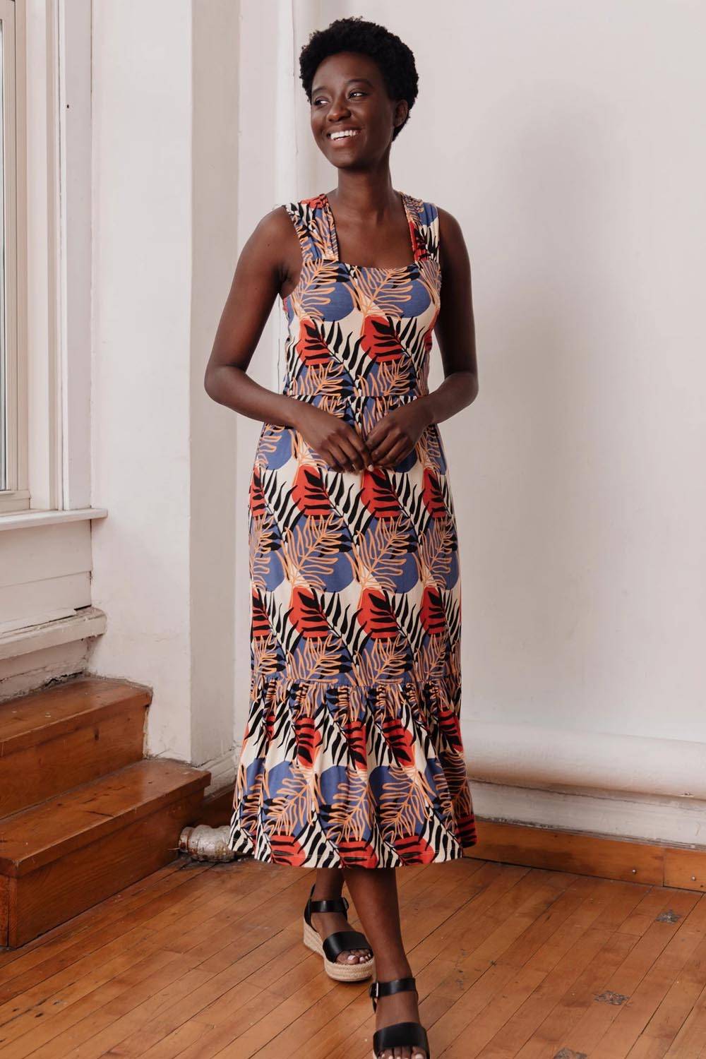 mata traders kitenge maternity dress