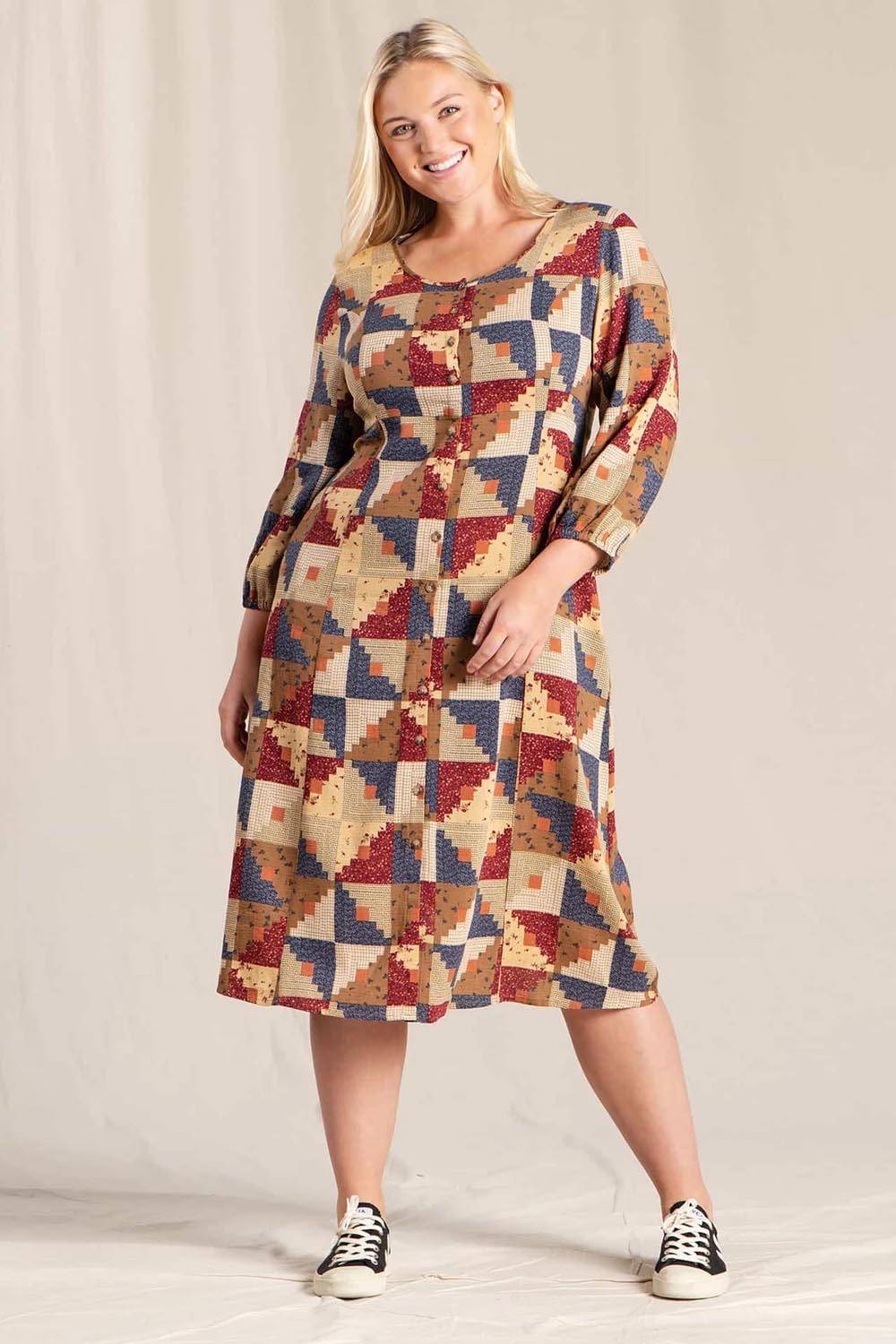 toad co kitenge maternity dress