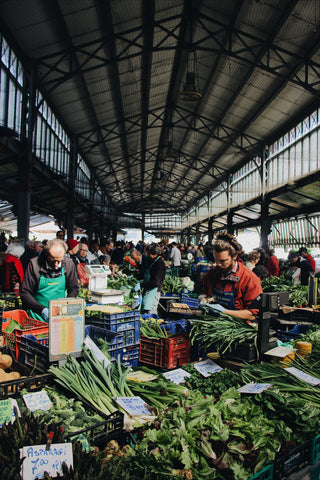 sustainable living local food