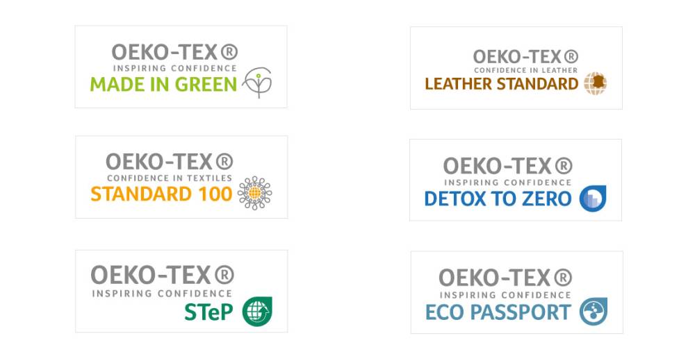 oeko tex certification labels standards