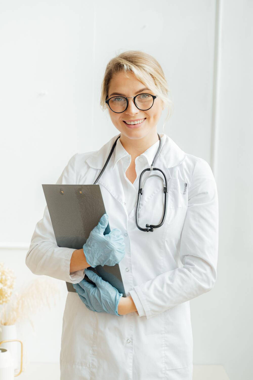 pediatrician work outfit coat