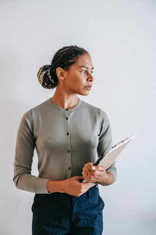 MBA dress code cardigan