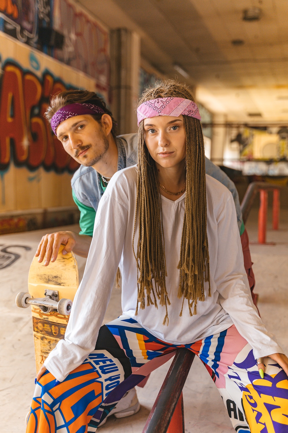 Hippie fashion style headbands
