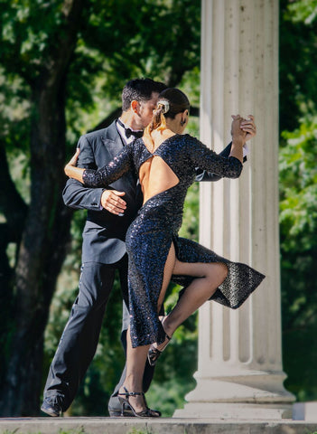 Tenues de cours de tango, robe de tango