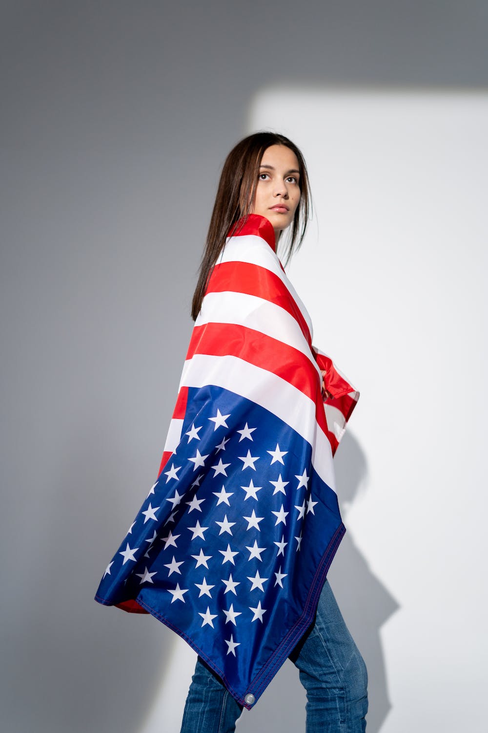 USA party outfit flag prints