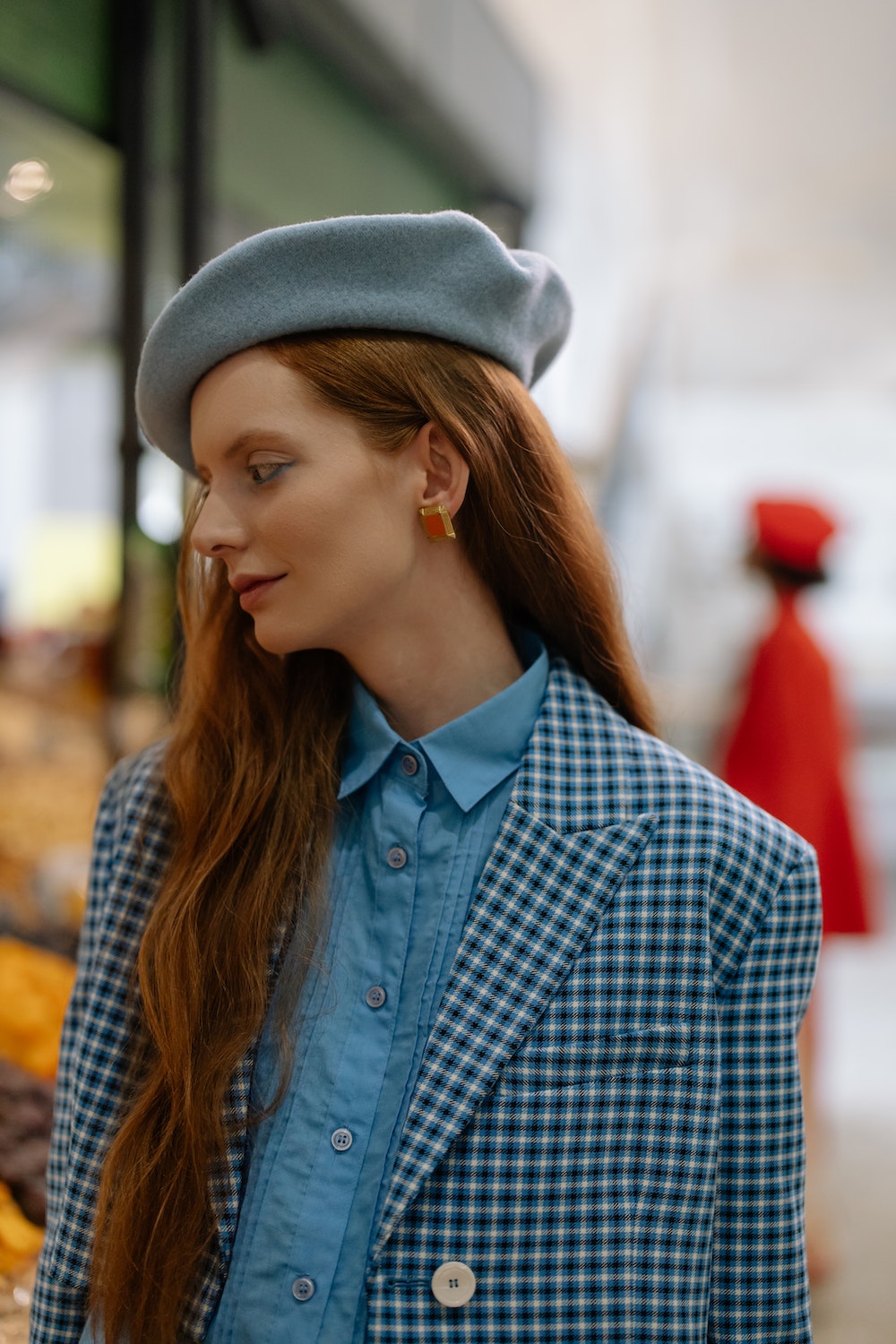 French teacher outfit beret