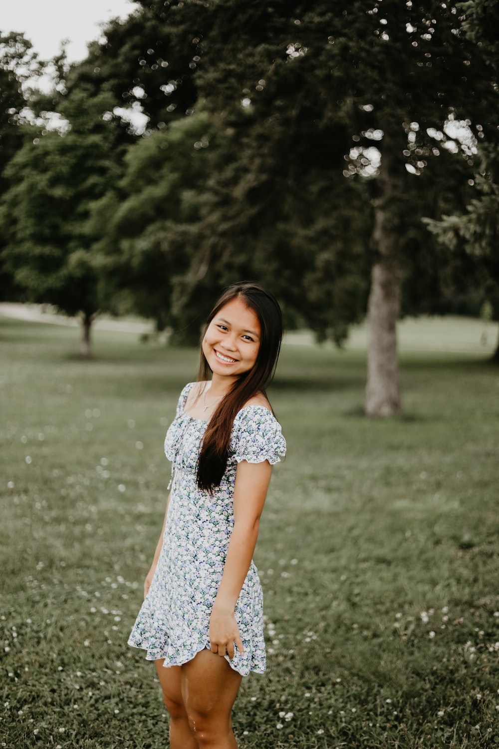 Movie date at home outfits floral print