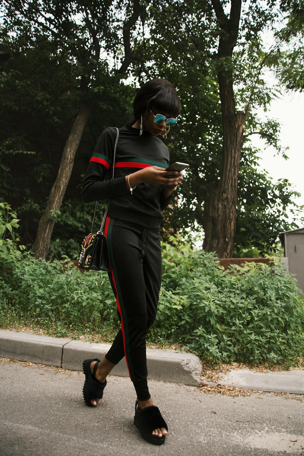 Grocery shopping outfits tracksuit