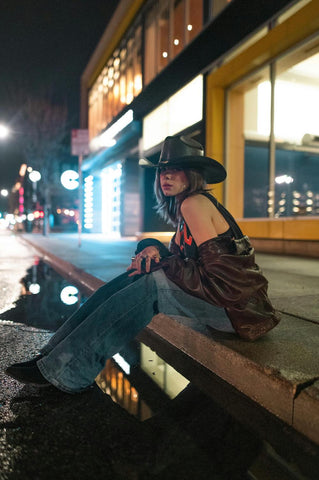 night out nashville cowboy hat