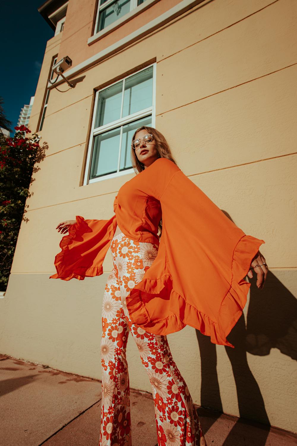 Can you wear orange to weddings? blouse