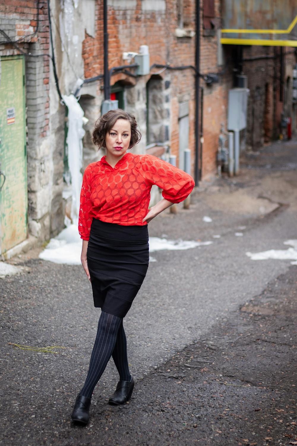 Can you wear red to a wedding? red blouse