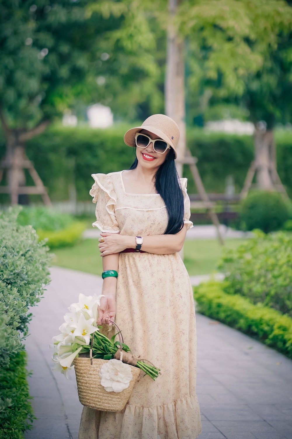 Dubai Mall outfits maxi dress