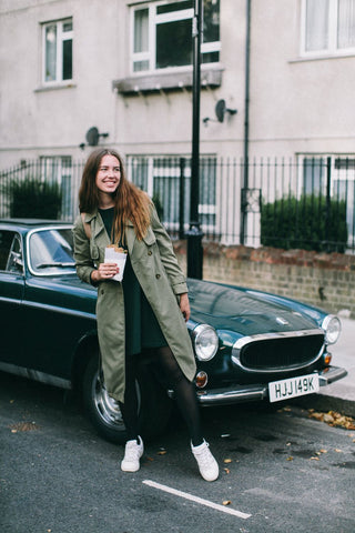 Rockefeller Center Outfits Trenchcoat