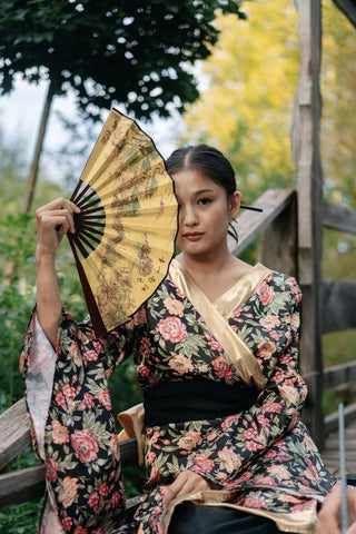 cami dress outfits kimono