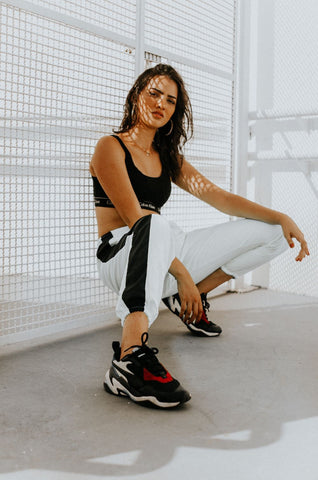 Go-kart date outfits sneakers