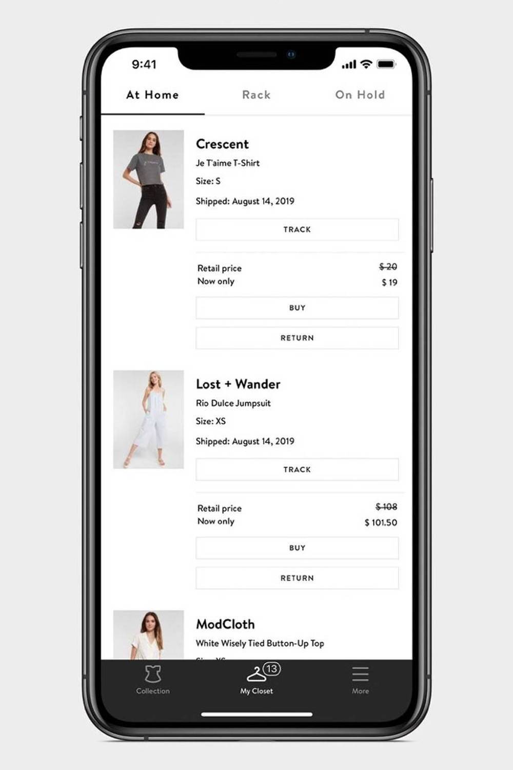 Haverdash-App für gebrauchte Kleidung