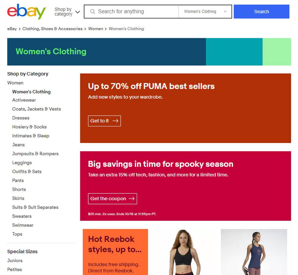 ebay sell used clothes money