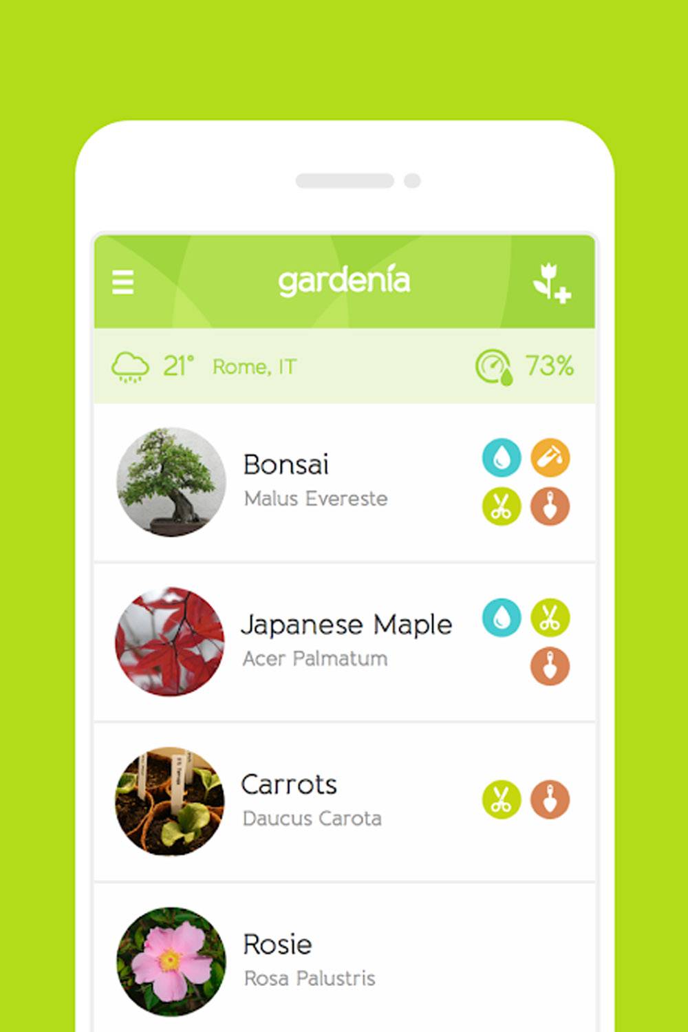 Gardenia - App mit Tipps für nachhaltiges Gärtnern