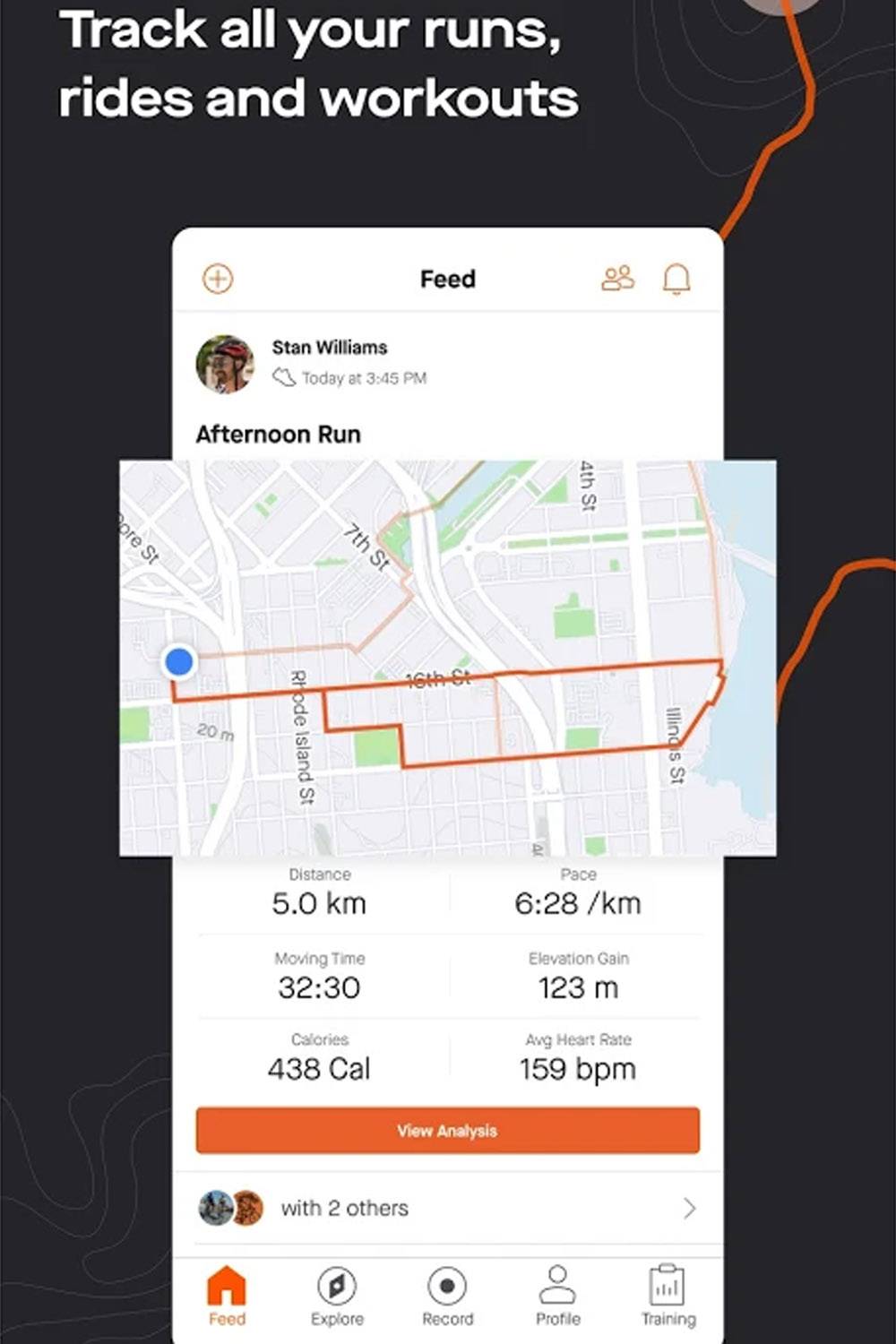strava running cycling sustainable app