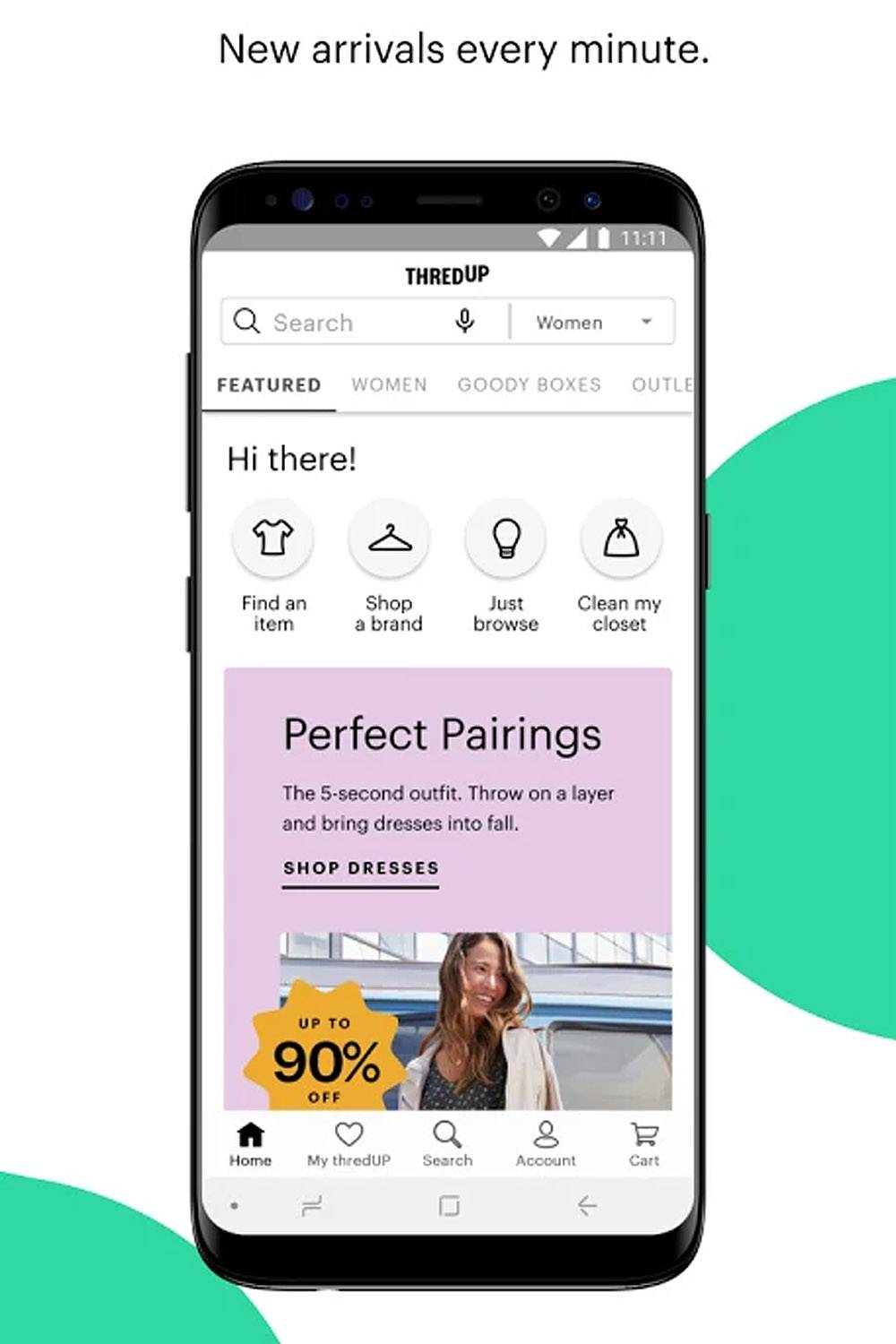 Thredup – nachhaltige App für Secondhand-Shopping