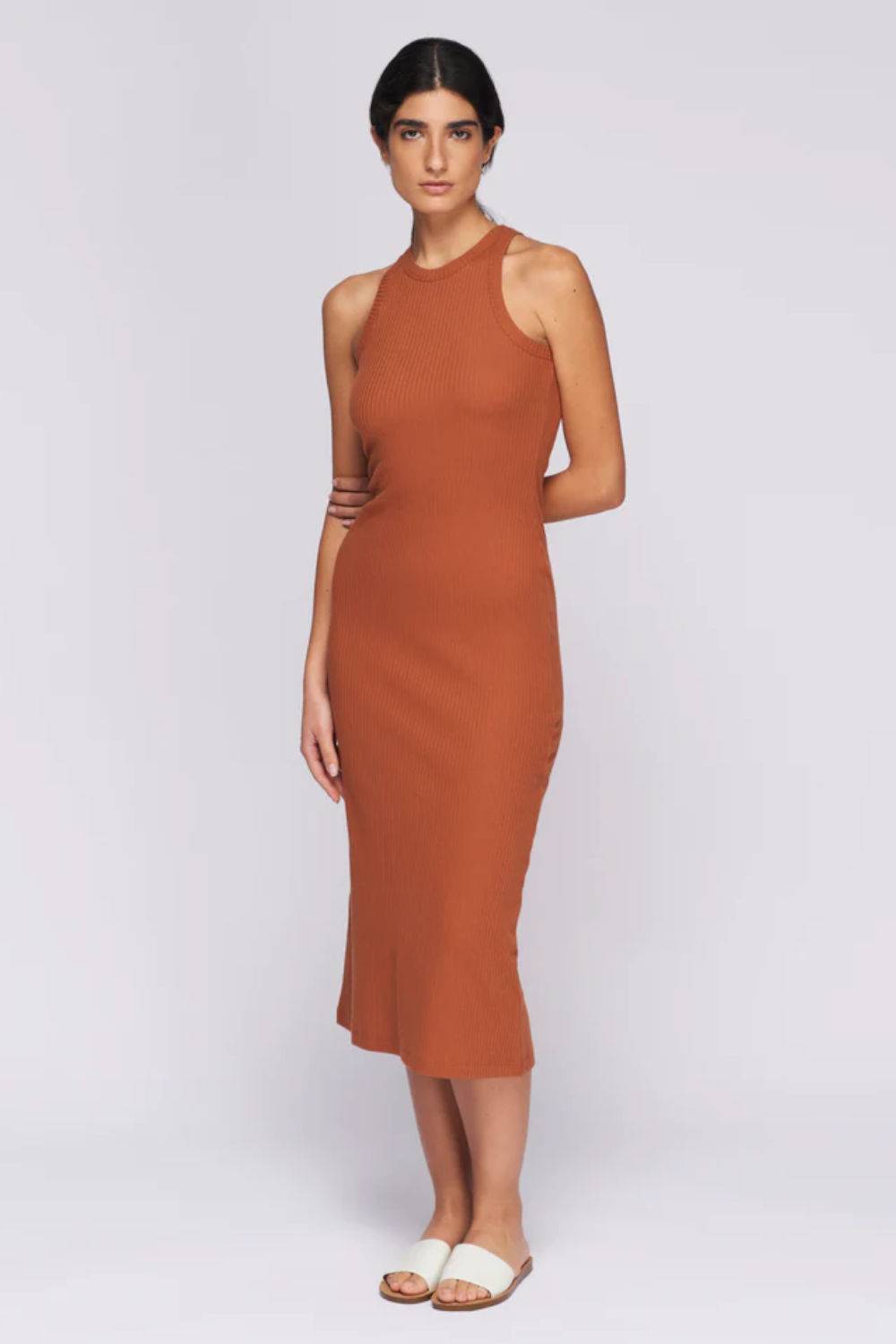 kotn sustainable bodycon dress