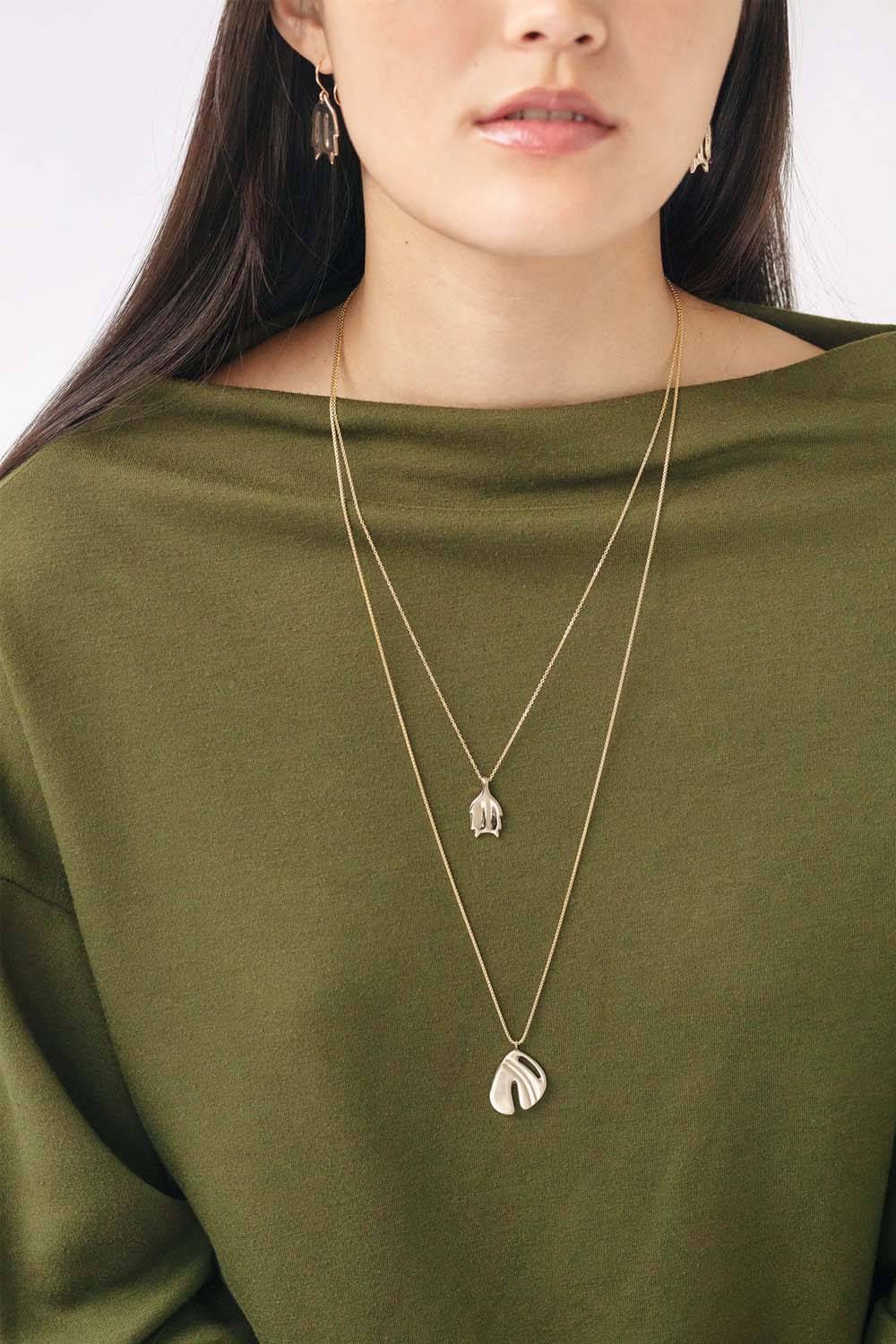 greenwalt jewelry sustainable necklace