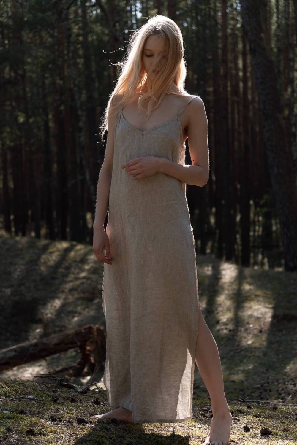 agasaga organic slip dress