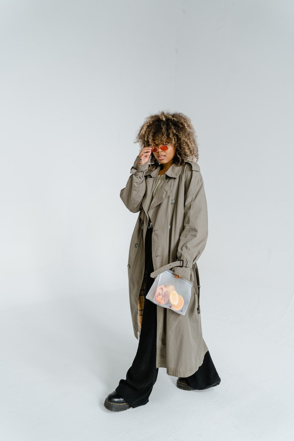 Kinky Boots fashion trench coat