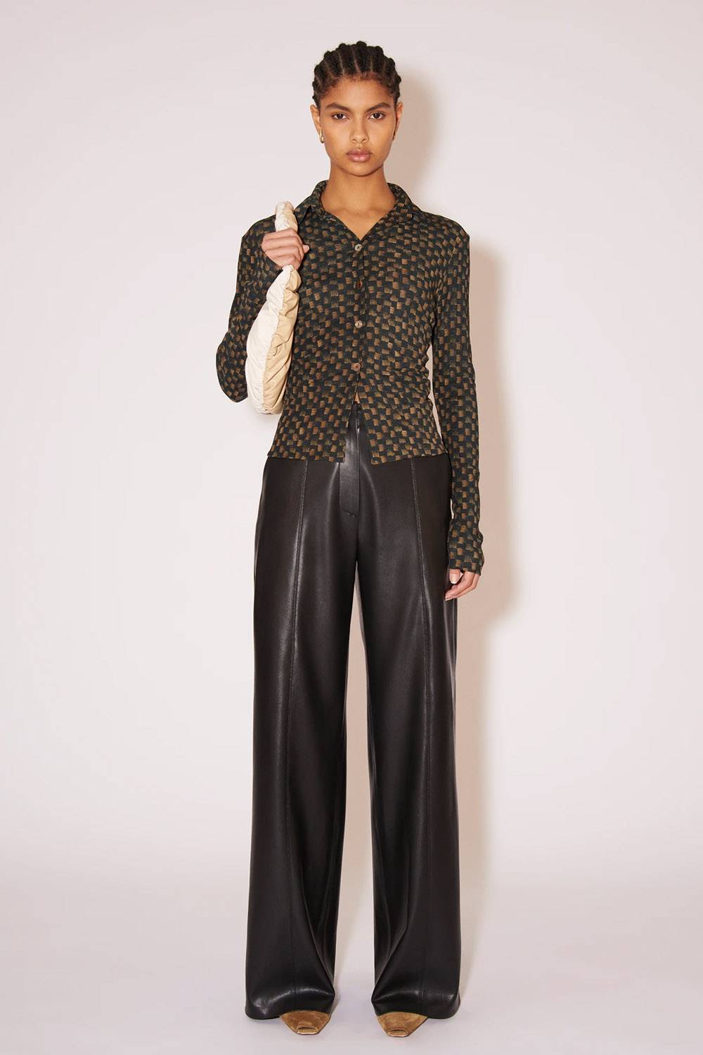 nanushka vegan leather pants