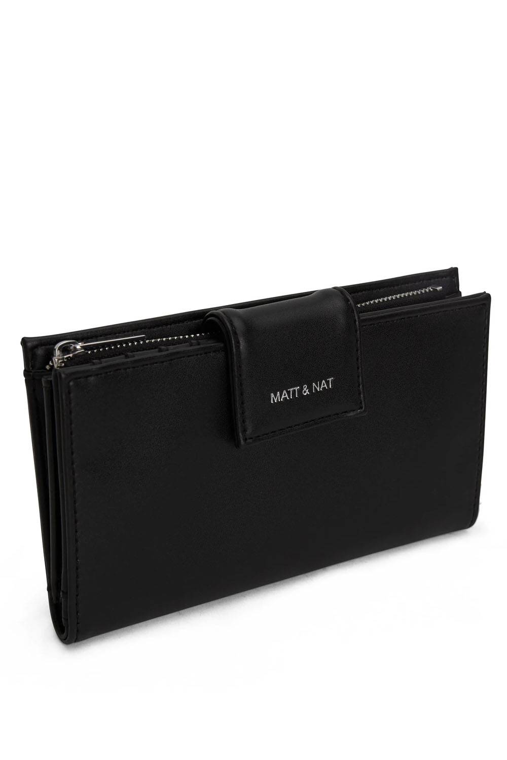 matt nat vegan leather wallet