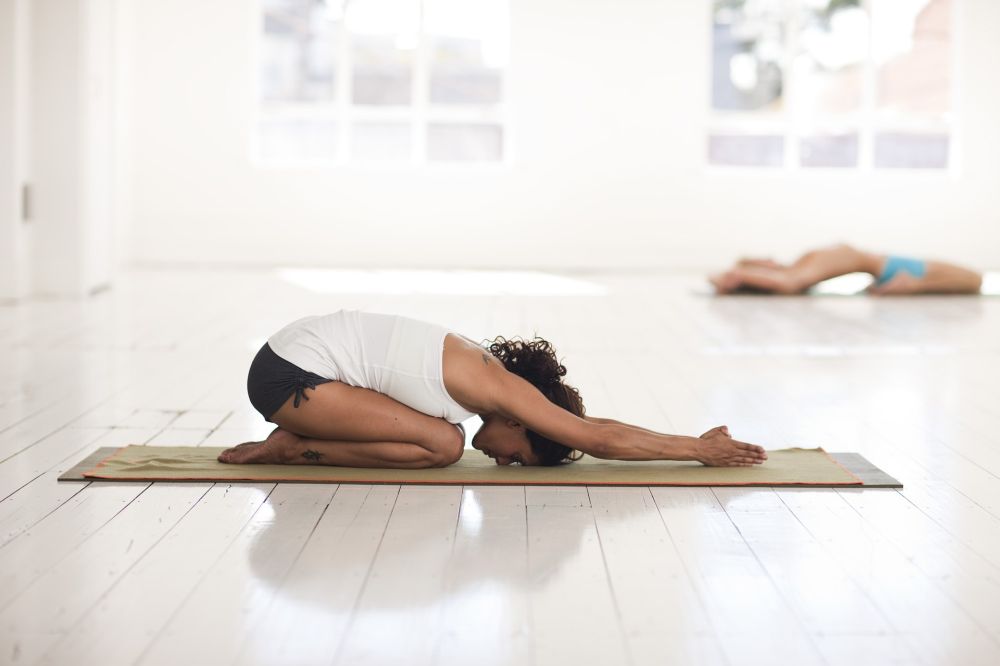 lose-weight-with-gentle-yoga-restorative practice