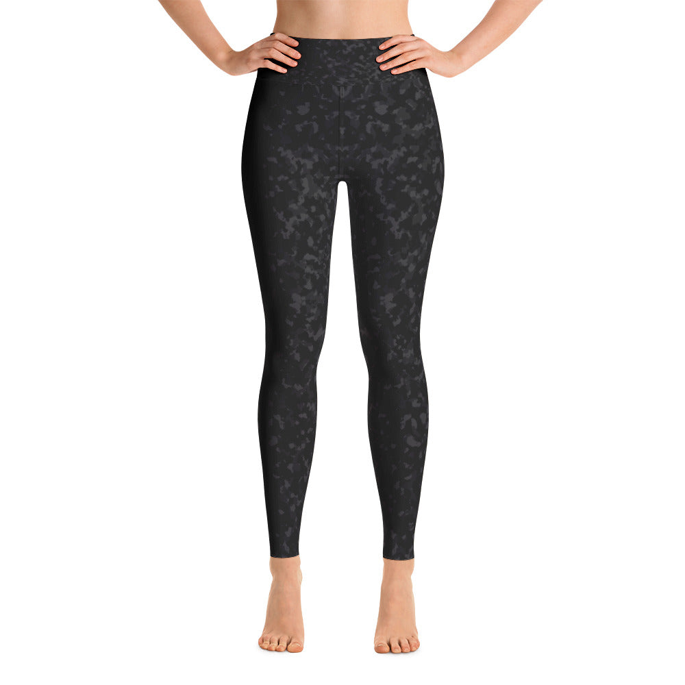 Obsidian Black Camo Leggings