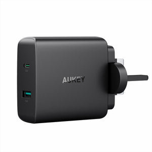 Aukey PA-Y10 2 Port Power Delivery Wall Charger