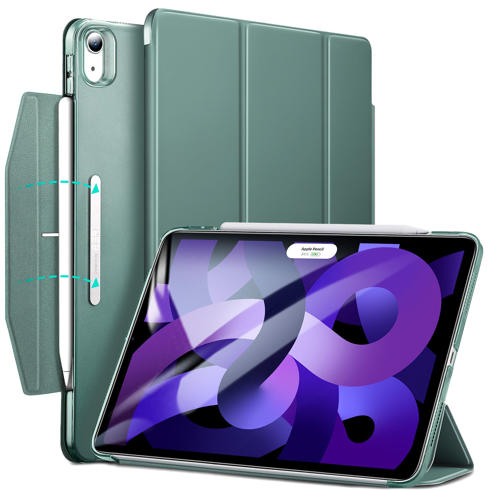 ESR Ascend Trifold Smart Case for iPad Mini 6 / iPad Air 4/5 / iPad 7/ –  Mobilestop