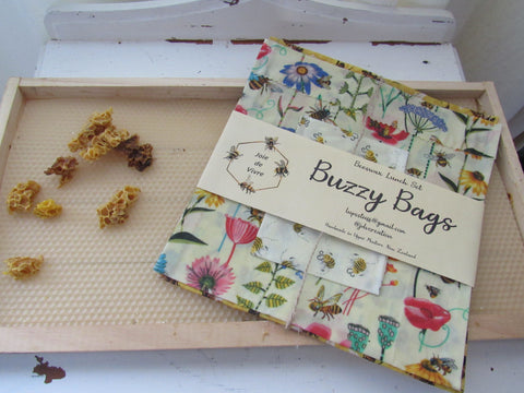 buzzy bags beeswax wraps