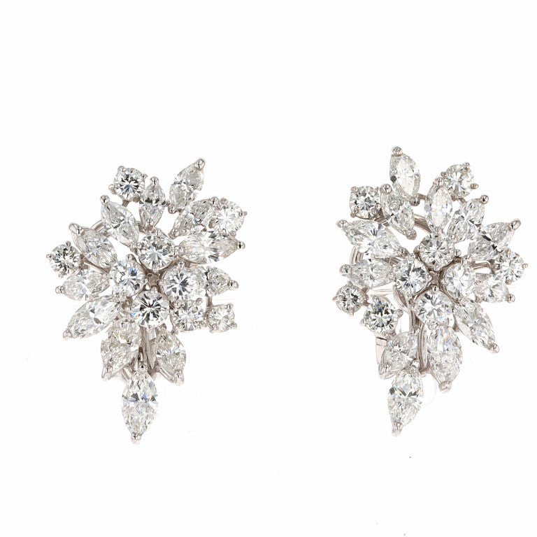 Diamond Spray Earrings