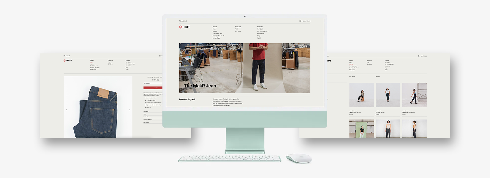 Hiut Denim es una tienda de ropa en Shopify para inspirarte este 2021 - doos estudio Shopify eCommerce Experts