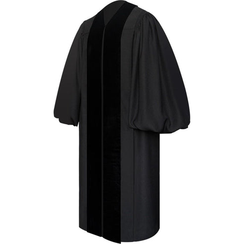 Front Velvet Geneva Clergy Robe - Clergy, Pastor & Minister Robes ...